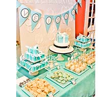 Tiffany's Inspired Damask Bridal Shower Printables Collection